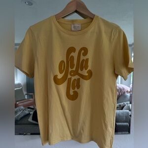 Sézane oh la la t shirt.